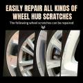 Aluminum alloy car wheel scratch repair paste, tire and wheel rim scratch repair paste | Wheel wear and fading remover. 