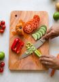 Wooden Chopping Board (6 Inches\12 Inches) Solid Wood. 