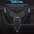 Gravity Car Holder Auto Air Vent Mount Clip Bracket Cell Holder No Magnetic GPS Mobile Phone Stand for IPhone 14 Xiaomi Samsung. 