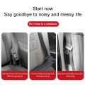 2PCS Car Seat Belt Limiter Buckle Stopper Safety Belt Adjusting Clip Non-slip Spacing Limit Device Fixed Buckle Accessories. 