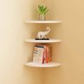 wall mounted floating corner shelve 1 pc. 