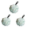 1/2/3pcs Large Bath Ball Rich Bubble Bath Towel Scrubber Body Cleaning Mesh Shower Wash Sponge Bathroom Accessories. 
