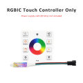RGBIC COB Running Water LED Strip Light WS2811 5M 10M 15M 20M DC24V Addressable Dream Color Horse Race Touch Remote Control Lamp. 