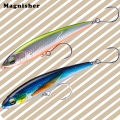Magnisher Long Casting Sinking Pencil Baits 11.5cm 50.5g Fishing Lures Jigging Hooks Hard Bait Seafishing Artificial Wobbler.