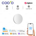 Ewelink Zigbee Smart Push Button Wireless Switch Include Battery Remote Control Automation Scenario Switch work with Zigbee2MQTT. 