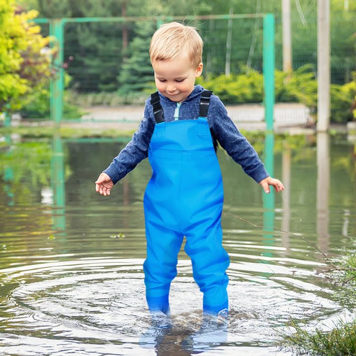 Children%20Fishing%20Chest%20Waders%20Outdoor%20Activities%20Girl%20Boy%20PVC%20Rain%20Pants%20Waterproof%20Bootfoot%20Quick-dry%20Hunting%20Fishing%20Suit%20-%20Image%203