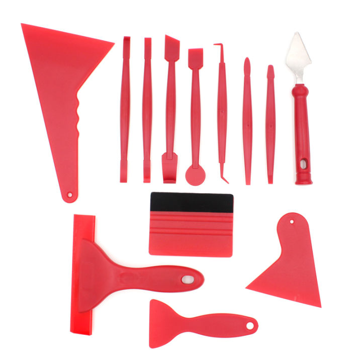 SEAMETAL%207/13pcs%20Car%20Wrapping%20Tools%20Kit%20Vinyl%20Scraper%20Cutter%20Film%20Squeegee%20Set%20Plastic%20Wrap%20Tool%20Car%20Window%20Tinting%20Accessories%20-%20Image%202