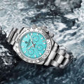 PAGANI DESIGN New Men Quartz Wristwatch Luxury Sapphire Glass Chronograph Stainless Steel Bezel VK63 Watch Man  Reloj Hombre. 