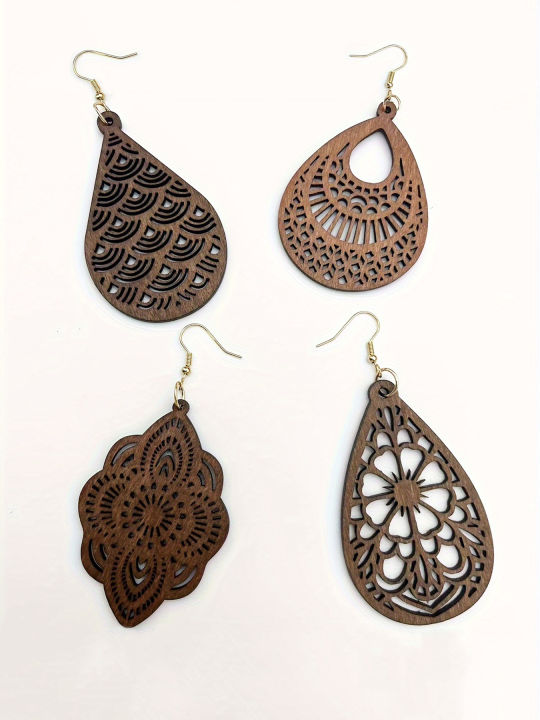 4%20Pairs/%20Set%20Vintage%20Carved%20Flower%20Pattern%20Dangle%20Earrings%20Elegant%20Retro%20Style%20Wooden%20Jewelry%20Delicate%20Female%20%20-%20Image%204
