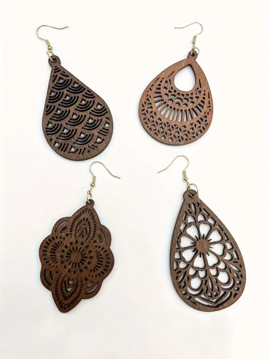 4%20Pairs/%20Set%20Vintage%20Carved%20Flower%20Pattern%20Dangle%20Earrings%20Elegant%20Retro%20Style%20Wooden%20Jewelry%20Delicate%20Female%20%20-%20Image%204