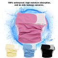 Large Adjustable Nappy 4 Colors Adult Cloth Diaper Reusable Washable Adjustable Large Nappy Adult Cloth Diaper. 