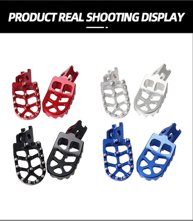 Aluminiumlegering Grip Zs Racing Een Set Motorfiets Gashendel Grip Quick ... – Grandado Rood Zwart Design
