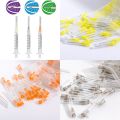 100pcs/Bag Dental Endo Irrigation Needle Tip 25G/27G/30GA 30G End-Closed Side Hole Endo Syringe Root Canal Washing Needle Tip.