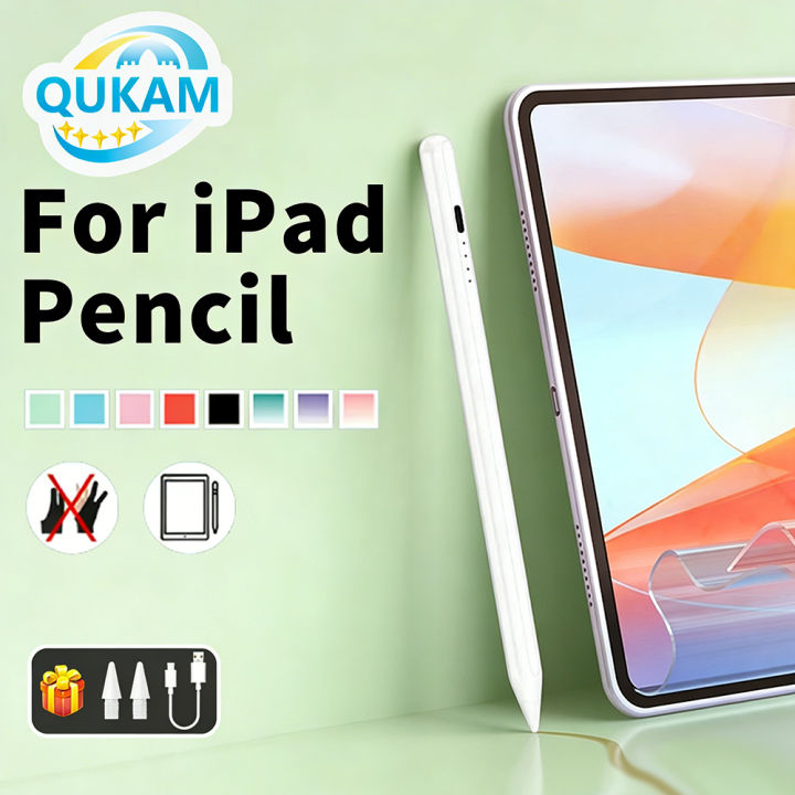 QUKAM 2026 New Drawing Stylus Pen for iPad Air 6 M2 2025 A16 11th 10th ...