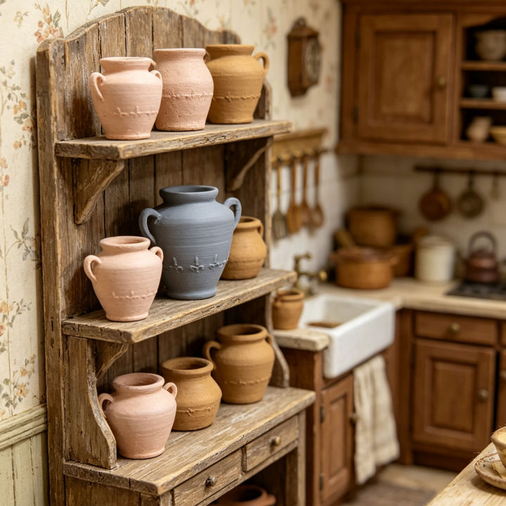 Miniature%20Ceramic%20Three-Piece%20Set,%20Dollhouse%20Retro%20Decorative%20Item,%20Realistic%20Clay%20Scene%20Prop,%20for%20Enthusiasts'%20Collection.%20-%20Image%202