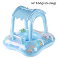 1pc Pool Floats with Canopy,Pool Float, Swimming Ring Floaties for Pool, Beach Toys for Party.