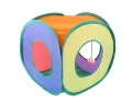 Fun Cat Tunnels Inside Foldable Cube Cat Tent Kitten Toy Tent House Interesting Pet Tunnel Toy Small Dog Playing Training. 