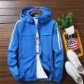 Summer windbreaker jacket for men.  Korean fashion jacket. 