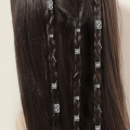 80pcs Hollow Out Hair Ring ,Dreadlocks Beads Hair Braid Rings Clips Dread Locks Hair Braiding Metal Cuffs Decoration/Accessories. 