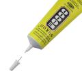 E8000 Super Glue - available in 50 ml and 110 ml Packing Versatile Adhesive for Electronics, Jewelry, Books, Shoes & More - Strong, Transparent, Flexible, Compatibility with Metal & More. 