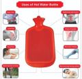 2000ml / 2L Rubber Hot Water Bag Bottle MultiColour For Menstrual Cramps,Heat Cold Therapy,Pain Relief. 