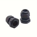 10pcs PG7 -PG16 for 3-14mm  Wire Cable White Black Nylon Plastic Connector  Waterproof Cable Gland Plastic Cable Entry IP67. 