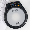 AROMA APD-20 Electronic Mute Drum Beating Board Electronic Drum Pad Built-in battery Metronome Training Percussion Music Parts. 