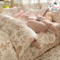 High Quality Cotton Luxury Floral Style Bedding Set 100% Cotton Duvet Cover Set 1 Duvet Cover 2 Pillow Shams Single/Double/King. 