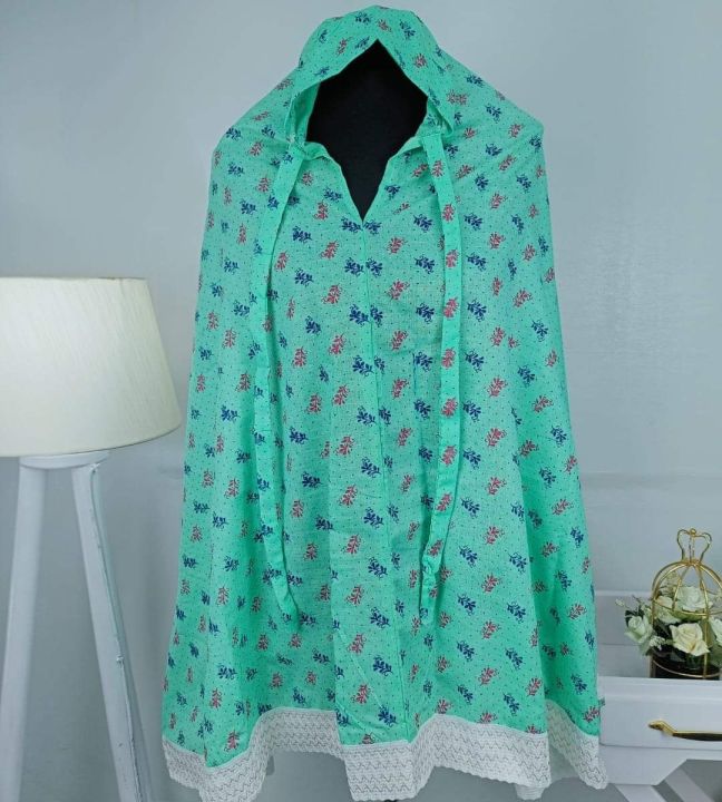 Muslim namaji hijab cotton in stok any colour