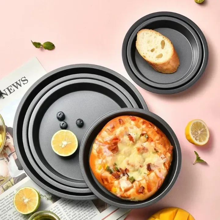 8/9/10%20Inch%20Round%20Pizza%20Pan%20Microwave%20Oven%20Pan%20Chip%20Tray%20Dish%20Carbon%20Steel%20Non-stick%20Mold%20Baking%20Tools%20Kitchen%20Accessories%20-%20Image%202