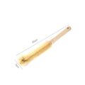 Long Handle Bottle Brush Cleaner for Kitchen Cleaning Brush Wooden Handle Nylon Bristles Small Brush for Kitchen Cleaning Tools.