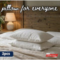 Exclusive Korean fiber Head pillow standard 18*26 size Cotton Fabric Head Pillow ( Buy 1 get 1 ) combo Mathar balish.