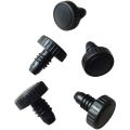 5 Pcs Snooker Cue Butt Protectors 19.2mm Plastic Dustproof Scratch Resistant Cue Bottom Cover For Peradon For Master Parts.