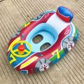 Swimming pool children's inflatable swimming ring thickened baby swimming seat swimming ring swimming accessories water supplies. 