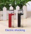 Electric shocking lighter. 