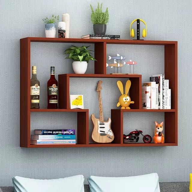 Wall decoration rack Wall decoration shelves Storage rack Rectangular shape multipurpose storage wall hanging floating decoration item holder rack customised Racks