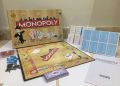 Monopoly laminated board game set for kids 20 inches. 