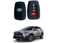 Toyota Corolla Cross Remote Protect Cover Soft Pvc silicon Key Cover. 