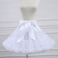Women Flower Style Lolita Petticoats Crinoline Inner Bustle Cosplay Tutu Puffy Cancan Skirt Under Wedding Dresses.
