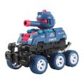 12.5cm Tank Buggy Can Be Rotated to Launch The Collision Automatically Deformed Six Wheeled Inertia. 