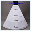 Women's Fluffy Inner Petticoat Skirt Brace 4 Rings Steel Ring Elastic Belt Adjustable Floor Length Bride Wedding Dress.