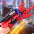 Spider Gloves Man Web Shooter For Kids, Launcher Spider Kids Plastic Cosplay Glove Hero Movie Launcher Wrist Toy Set Funny Decorate Children Funny Educational Toys. 