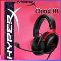 HyperX Cloud 3 III Wired Gaming Headset With DTS Sound Mic/Support HyperX Software USB Gaming Headphone For PC PS Xbox Switch.