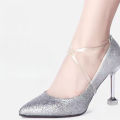 1 Pairs Clear Detachable Shoe Straps Invisible Anti-Slip Attachable Ankle Straps Shoe Belt Bands for Holding High Heels Shoes. 