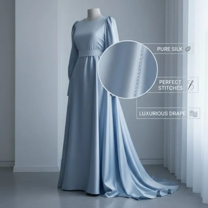 Luxury%20Silk%20Maxi%20Dress%20for%20Women%20%7C%20Light%20Blue%20Full%20Sleeves%20Long%20Gown%20%7C%20Elegant%20Modest%20Party%20&%20Wedding%20Wear%20%7C%20Designer%20Satin%20Stitched%20Frock%20-%20Image%202