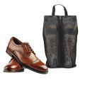 Extra Large Mesh Shoe Bags for Travel – Washable, Zippered, Durable for Sneakers & Golf Shoes.
