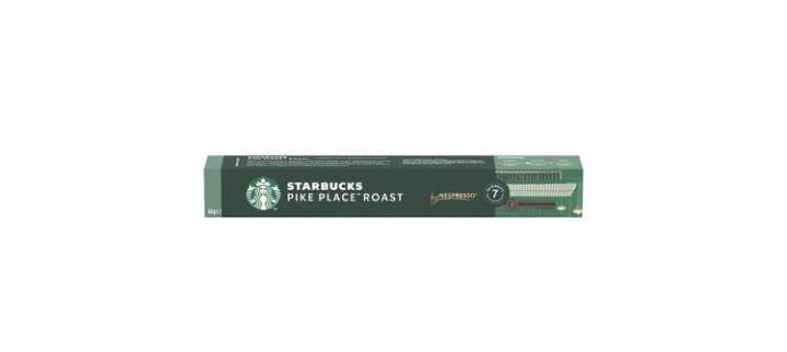 Starbucks pike place roast 10 capsules 56 g( imported from france)