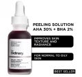 AHA 30% + BHA 2% Peeling Solution 10-Minute Exfoliating Facial 30ml serum. 