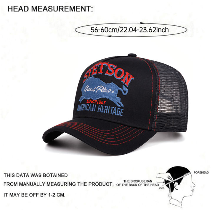 2025%20Personalized%20New%20Truck%20Hat%20STETSON%20Red%20Bear%20Breathable%20Mesh%20Hat%20Street%20Hip%20Hop%20Hat%20Daily%20Casual%20Wear%20Sunshade%20Baseball%20Hat%20-%20Image%206