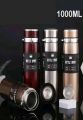 Water Bottle Sports Vacuum Flasks Thermos 1000ML 9 hours Hot And Co.... 